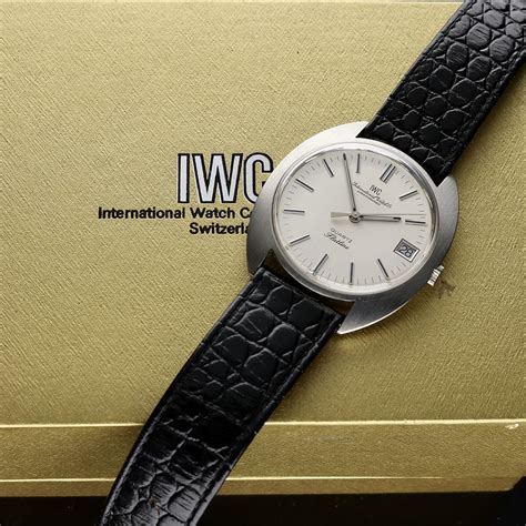 iwc flatline quartz|Certified Pre.